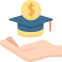 Scholarship icon - Scholarship Program for orphaned and talented kids